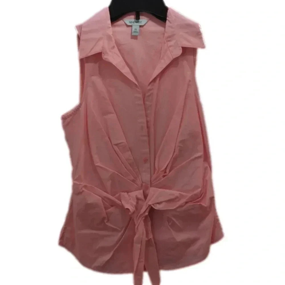 NINE West women's tank top tie